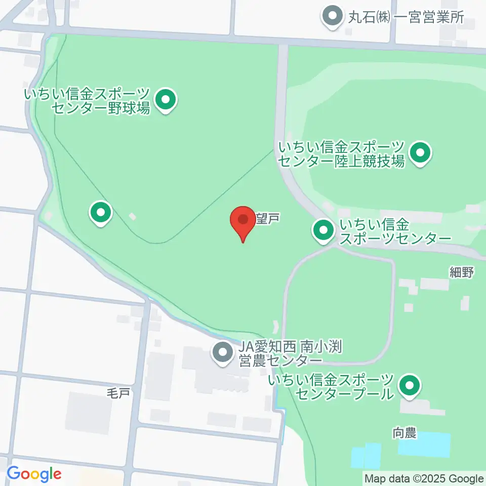 いちい信金スポーツセンターサッカー場周辺のホテル一覧地図