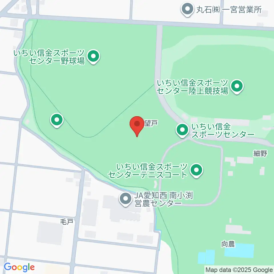 いちい信金スポーツセンターサッカー場周辺のホテル一覧地図