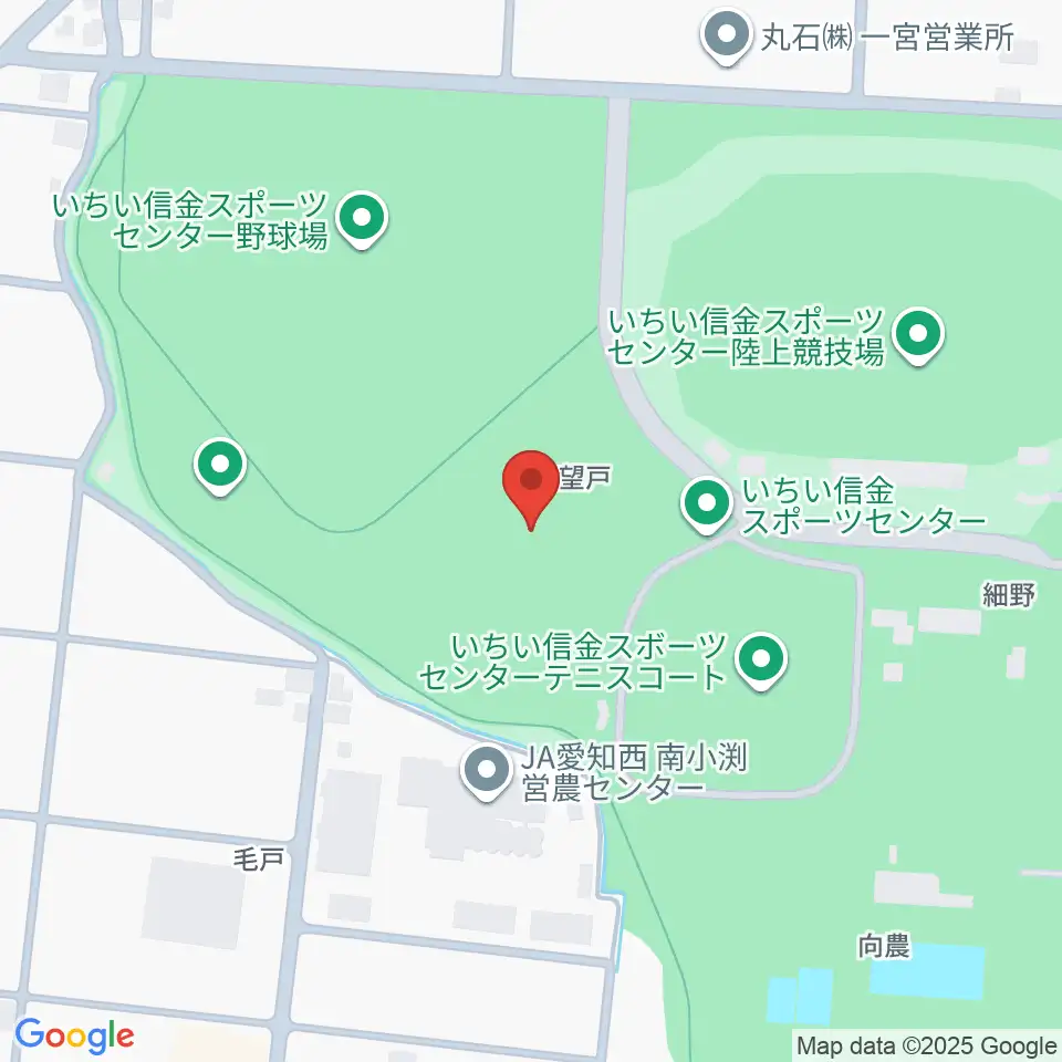 いちい信金スポーツセンターサッカー場周辺のホテル一覧地図