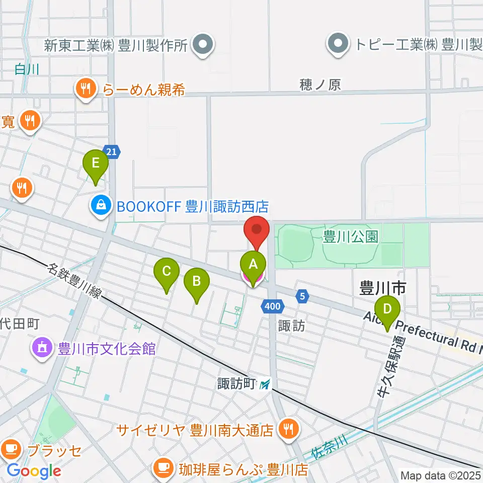 シントー ハート アリーナ周辺のホテル一覧地図