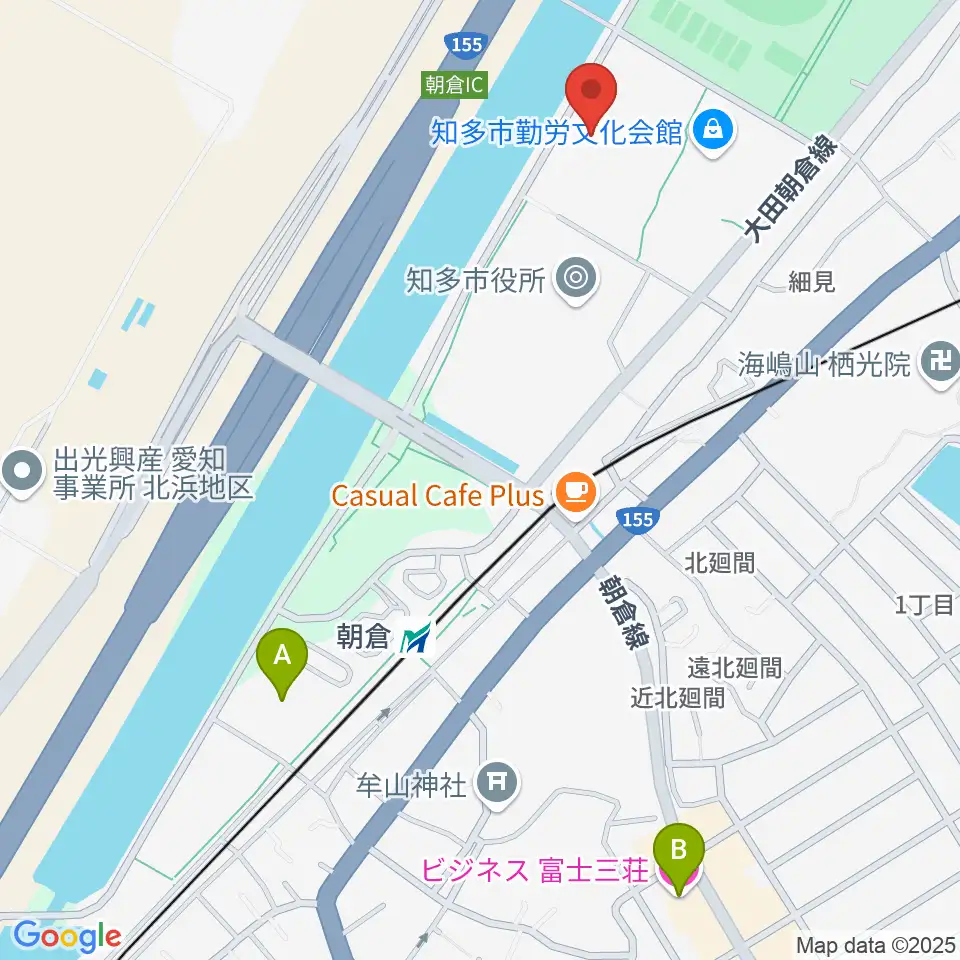 メディアス体育館ちた周辺のホテル一覧地図