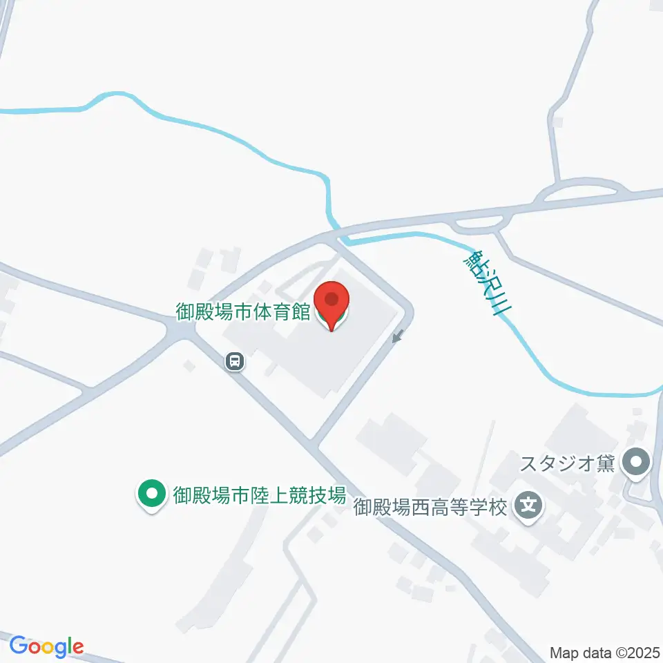 御殿場市体育館周辺のホテル一覧地図