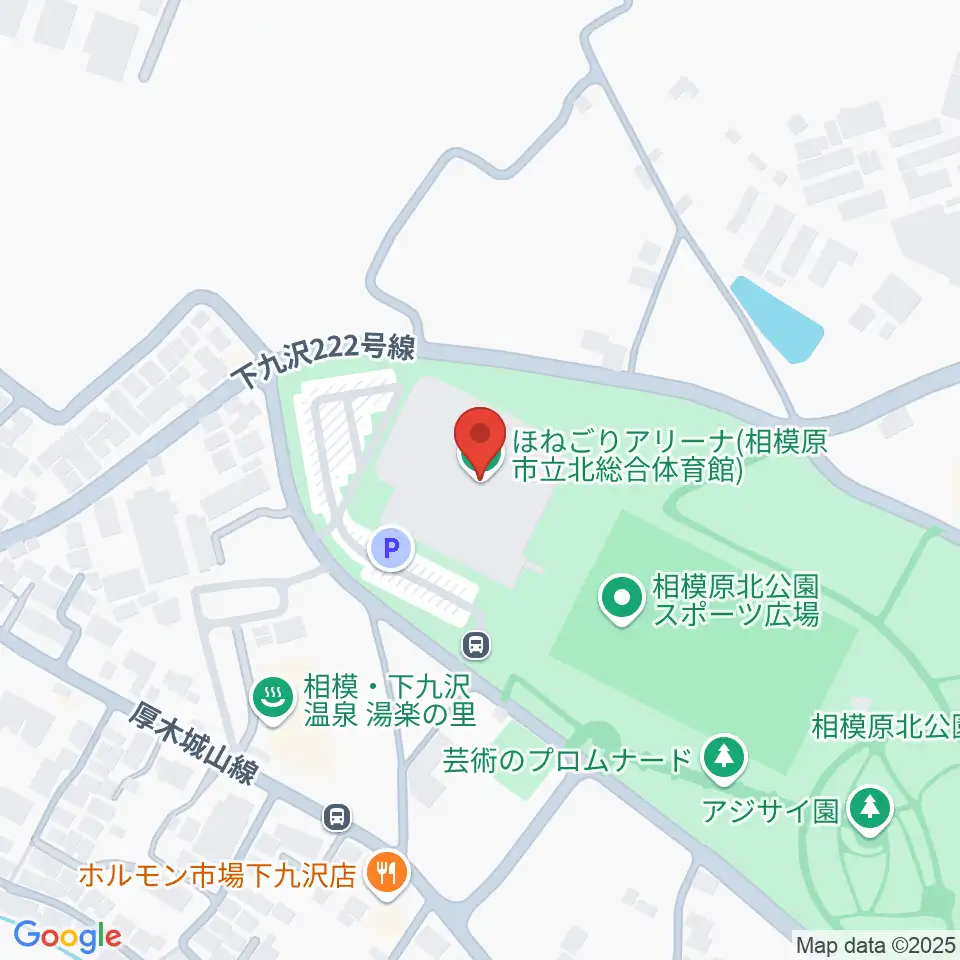 ほねごりアリーナ周辺のホテル一覧地図
