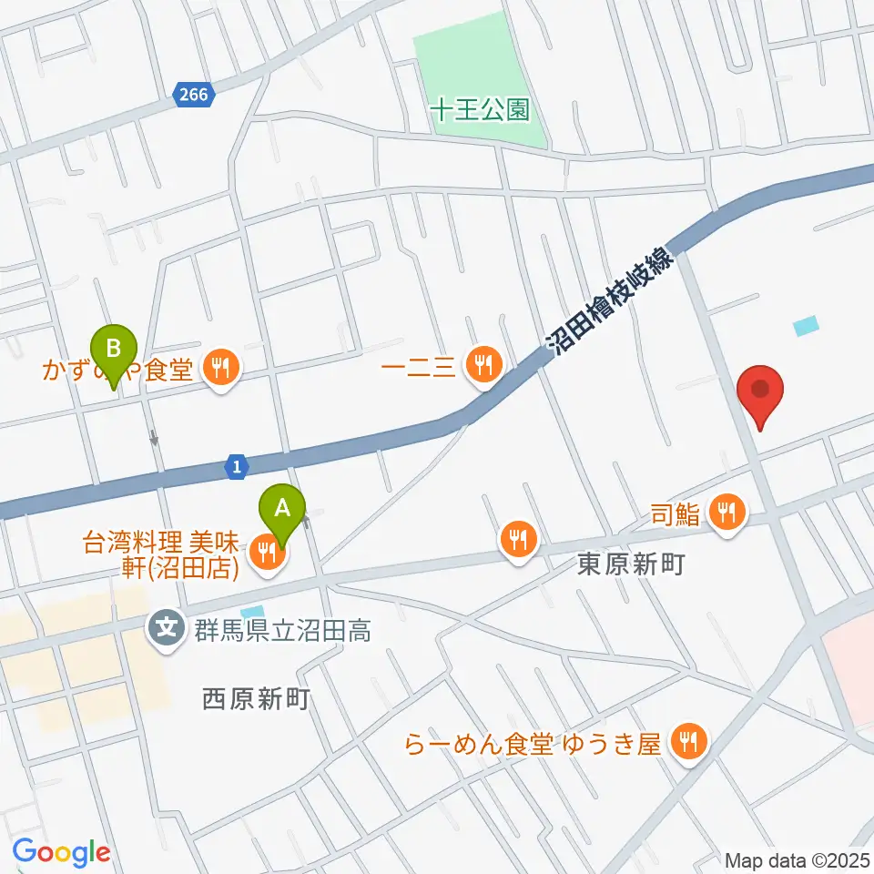 ZACROSアリーナぬまた周辺のホテル一覧地図