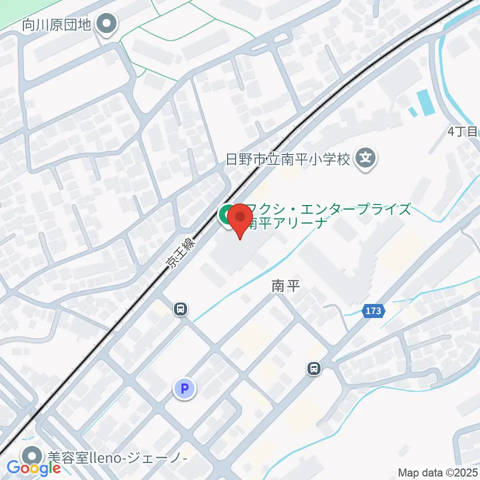 フクシ・エンタープライズ南平アリーナ周辺のホテル一覧地図