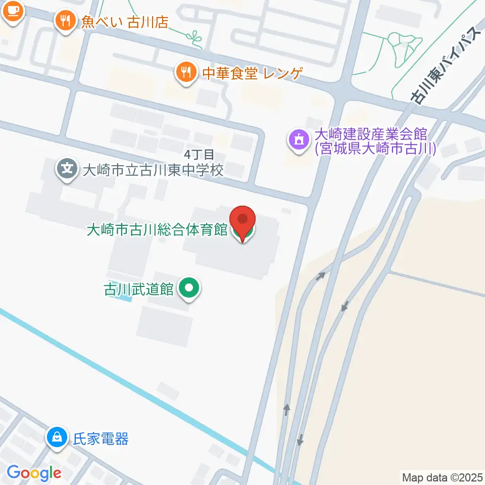 タカカツアリーナ大崎周辺のホテル一覧地図