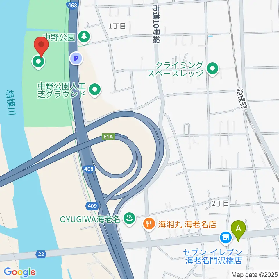 中野多目的広場周辺のホテル一覧地図