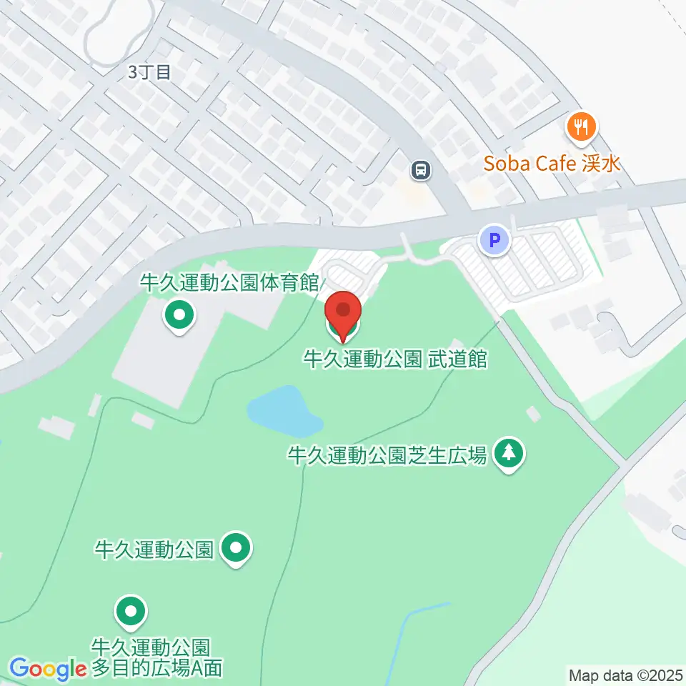 牛久運動公園武道館周辺のホテル一覧地図