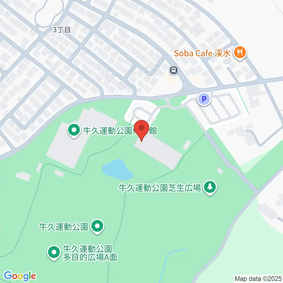 牛久運動公園武道館周辺のホテル一覧地図