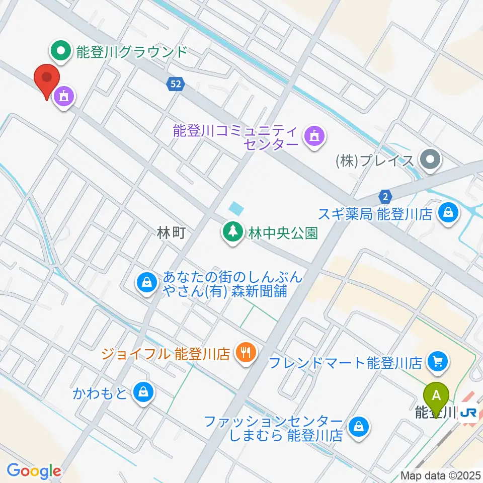 東近江市能登川アリーナ周辺のホテル一覧地図