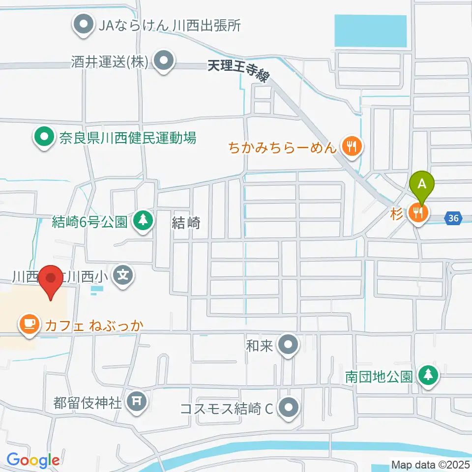 川西文化会館周辺のホテル一覧地図
