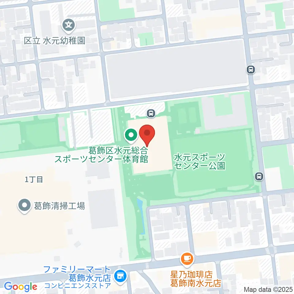 水元総合スポーツセンター周辺のホテル一覧地図