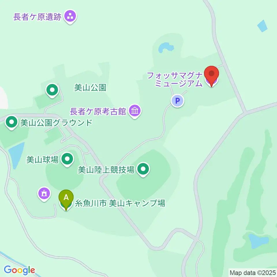 フォッサマグナミュージアム周辺のホテル一覧地図