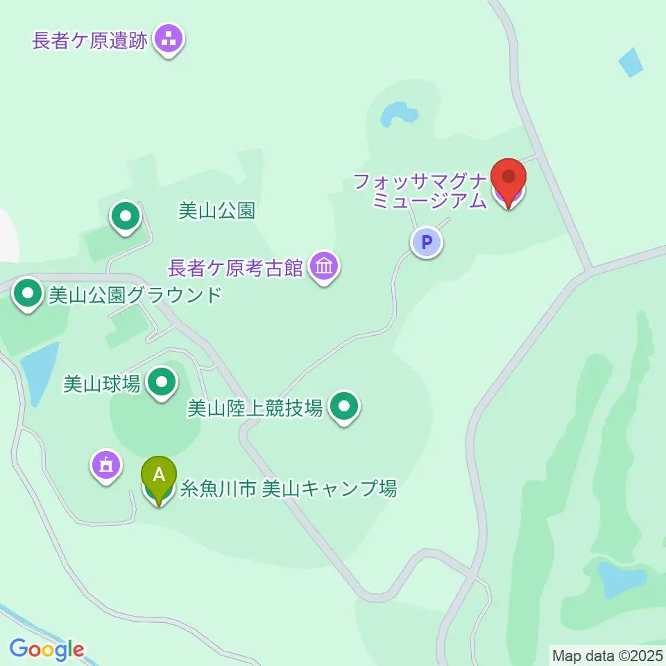 フォッサマグナミュージアム周辺のホテル一覧地図