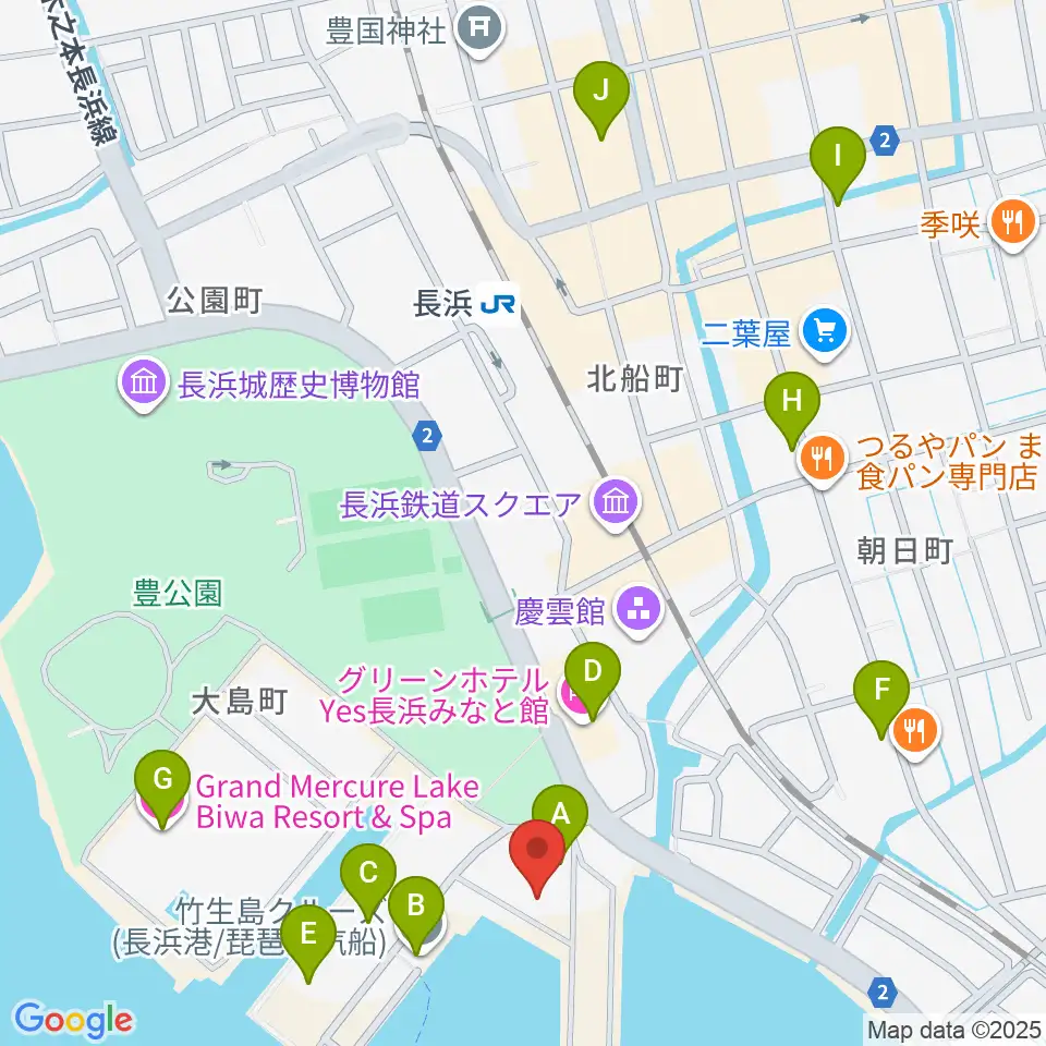 セミナー&カルチャーセンター臨湖周辺のホテル一覧地図