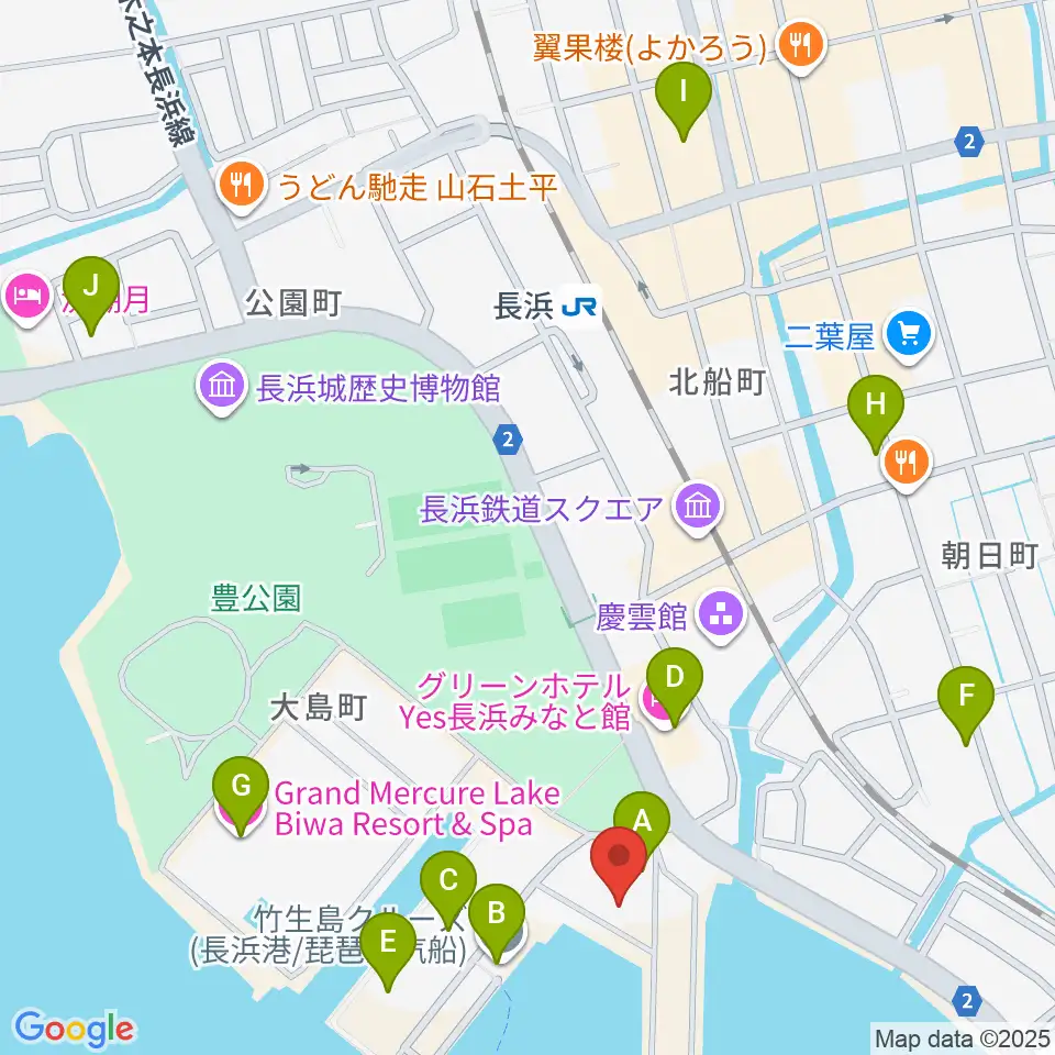 セミナー&カルチャーセンター臨湖周辺のホテル一覧地図