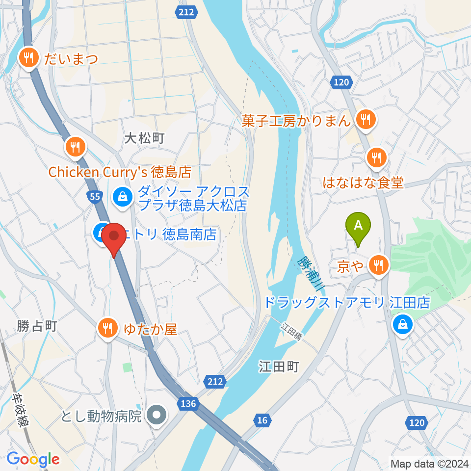 スタジオトリゴロ周辺のホテル一覧地図