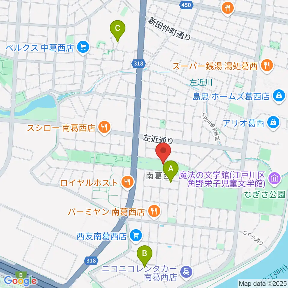 フラワーガーデンステージ周辺のホテル一覧地図