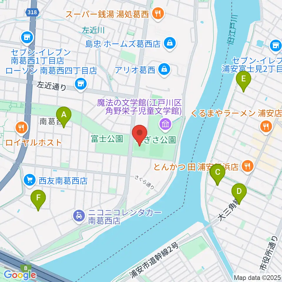 なぎさ公園スポーツ広場周辺のホテル一覧地図