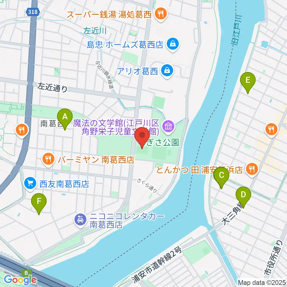 なぎさ公園スポーツ広場周辺のホテル一覧地図