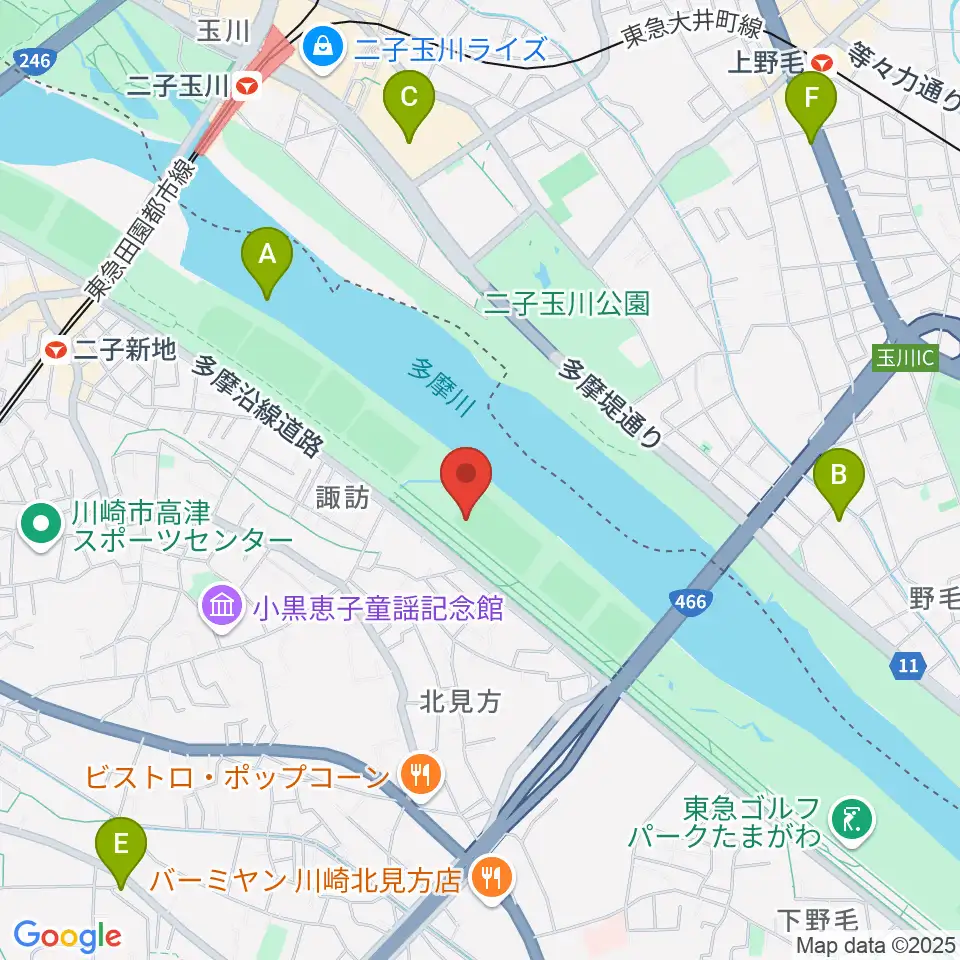 北見方野球場周辺のホテル一覧地図