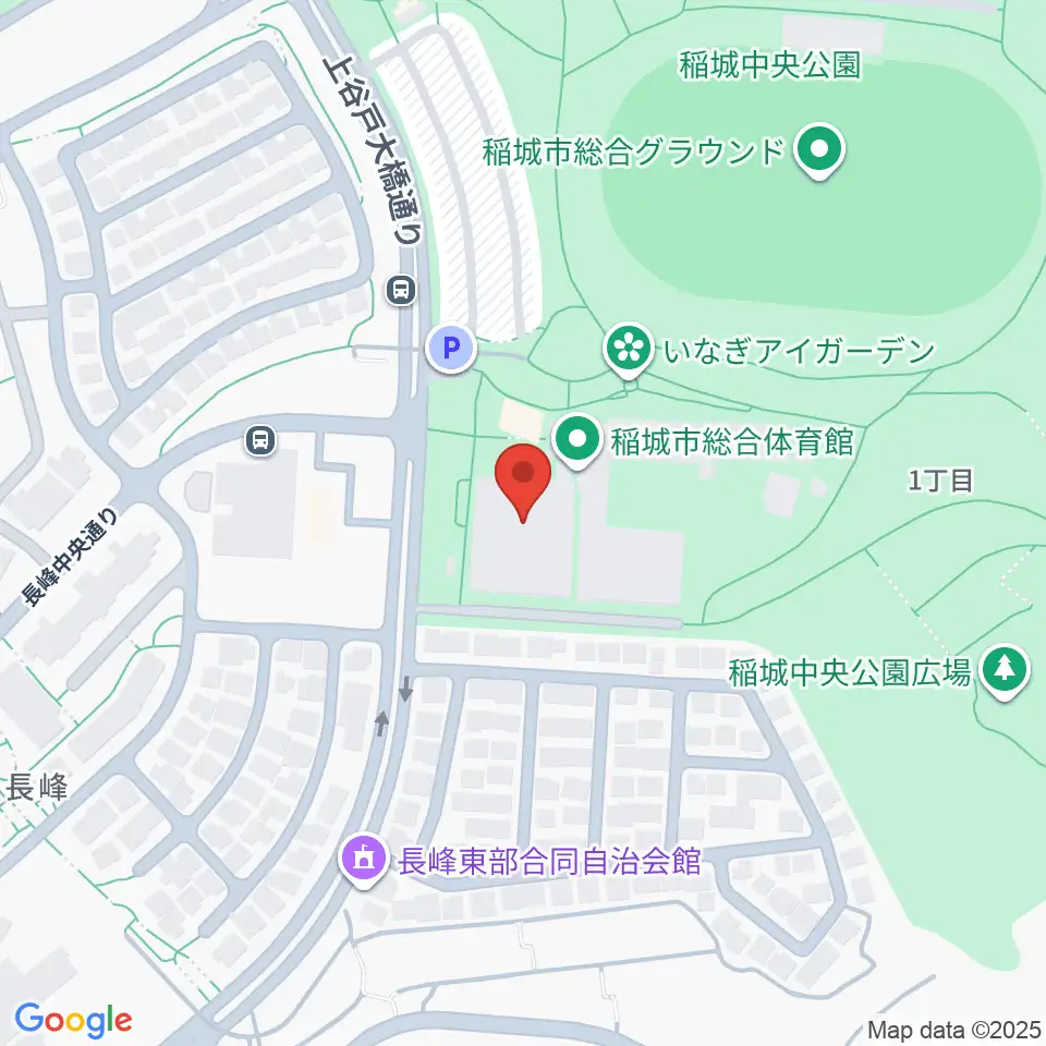 野村不動産いなぎアリーナ周辺のホテル一覧地図