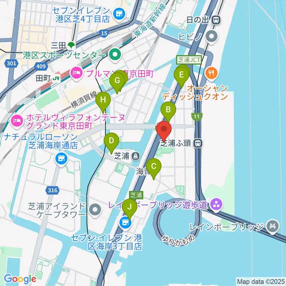 埠頭少年野球場周辺のホテル一覧地図