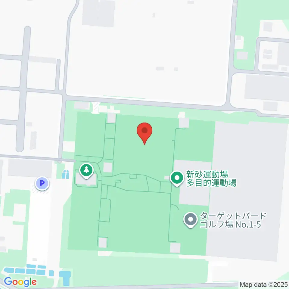 新砂運動場第一・第二運動場周辺のホテル一覧地図
