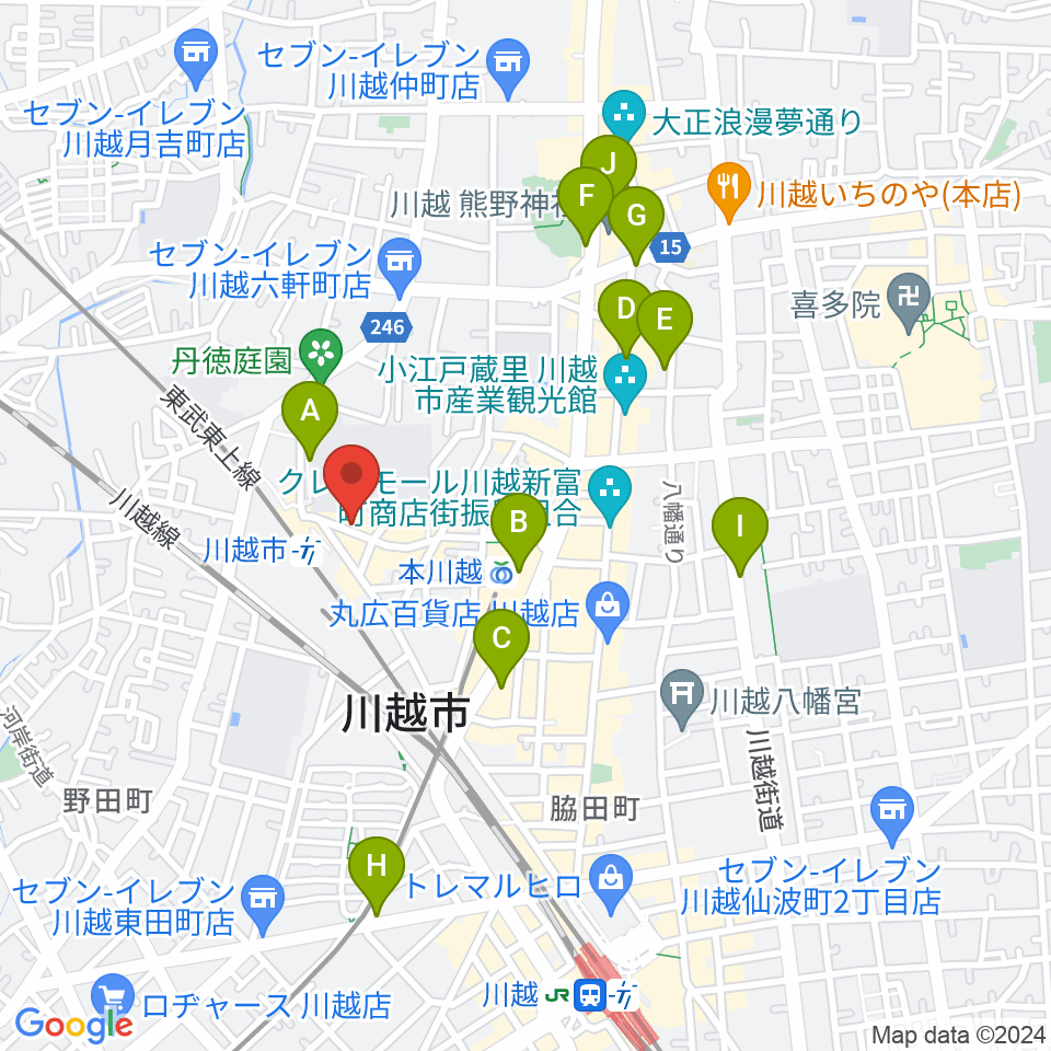 STUDIO CHIKO（スタジオチコ）周辺のホテル一覧地図
