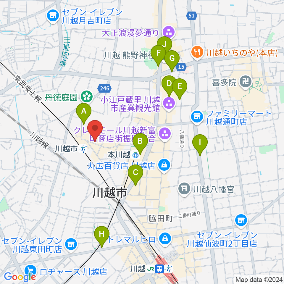 STUDIO CHIKO（スタジオチコ）周辺のホテル一覧地図