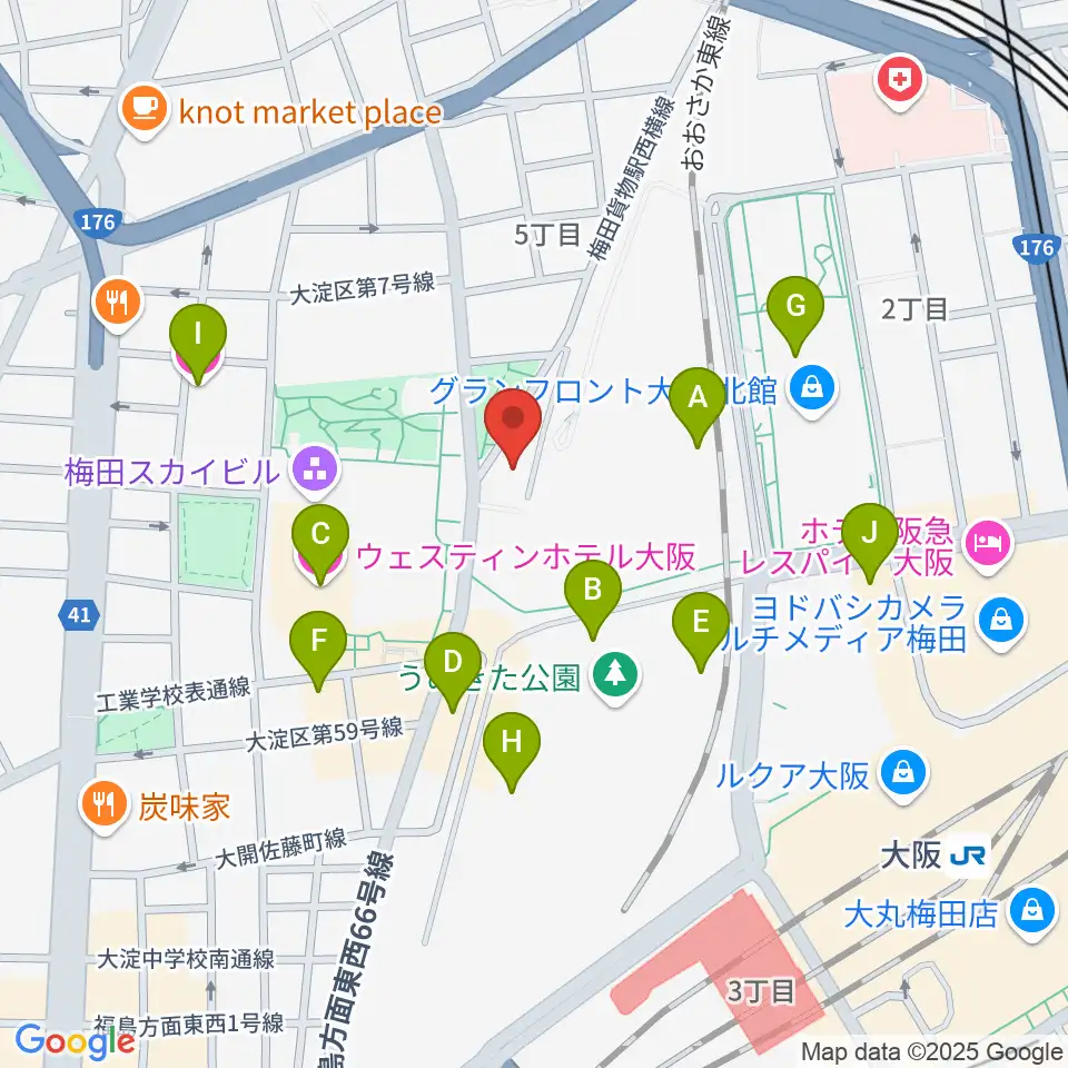 7th Note周辺のホテル一覧地図