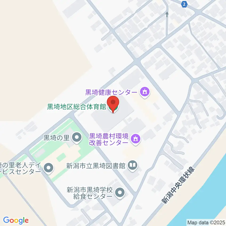 黒埼地区総合体育館周辺のホテル一覧地図