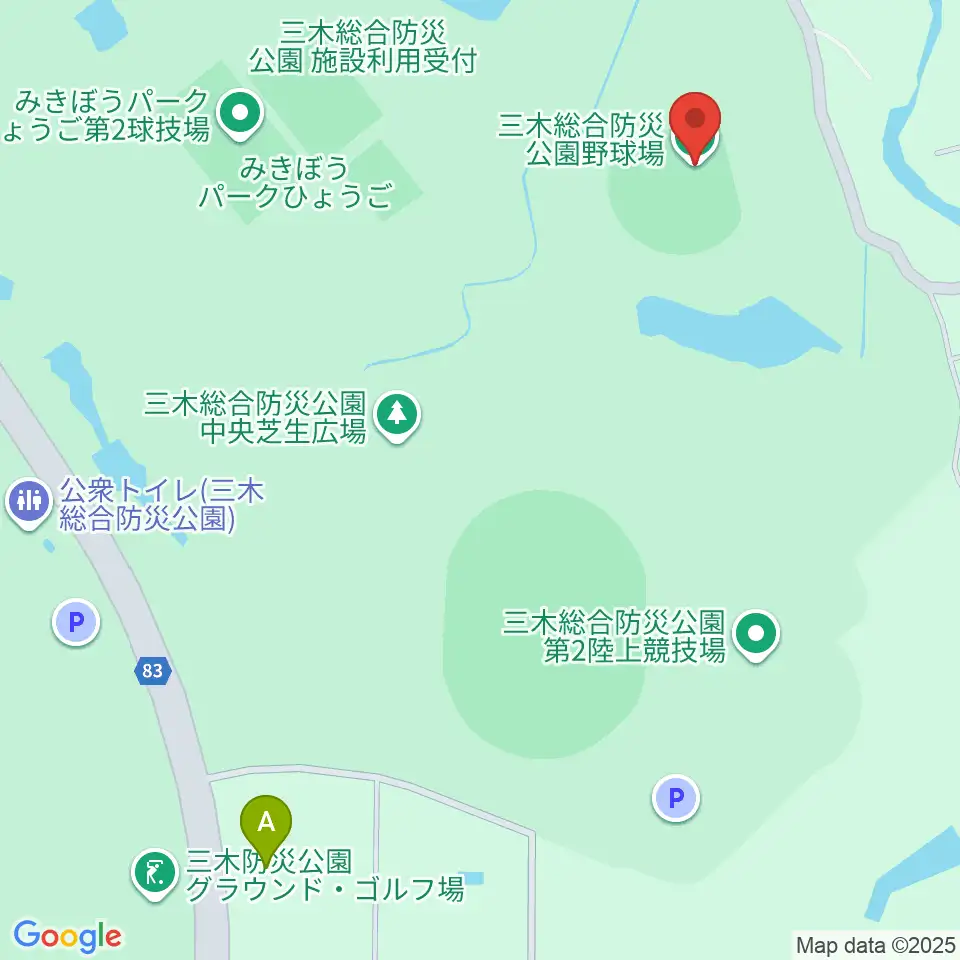 サムティドリームスタジアム周辺のホテル一覧地図