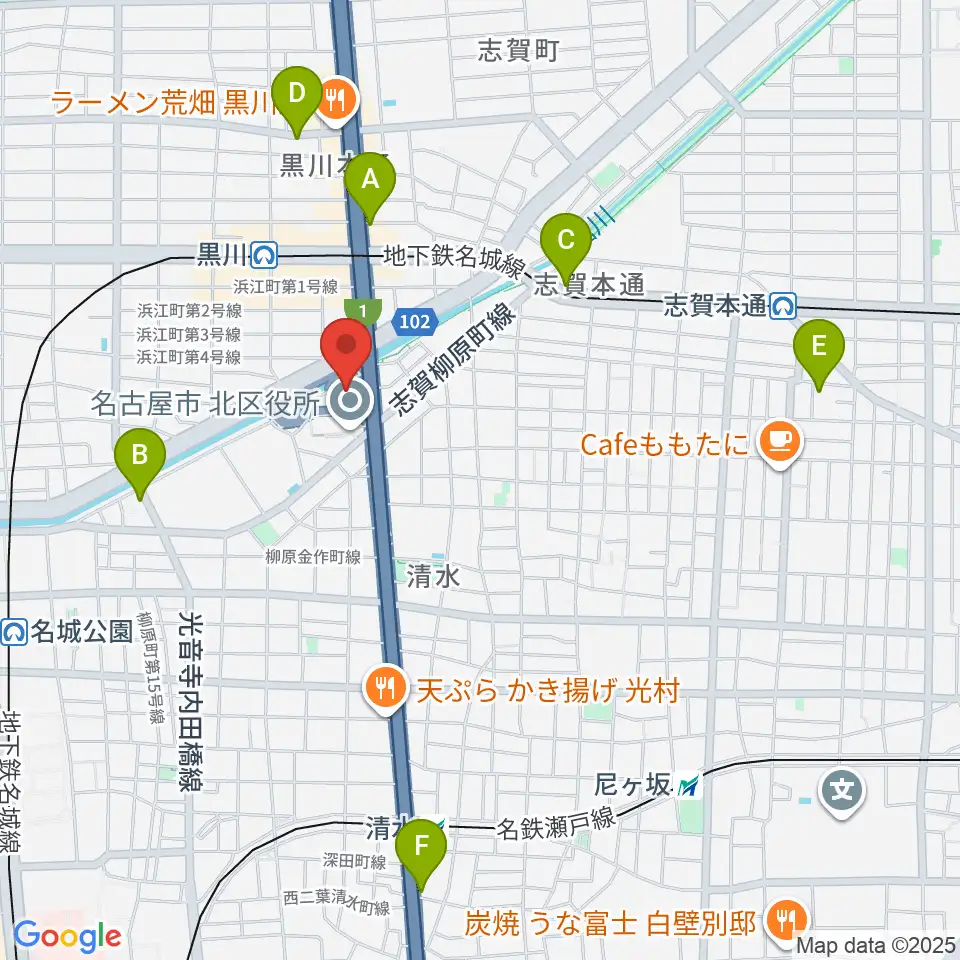 レインボー黒川スポーツトレーニングセンター周辺のホテル一覧地図