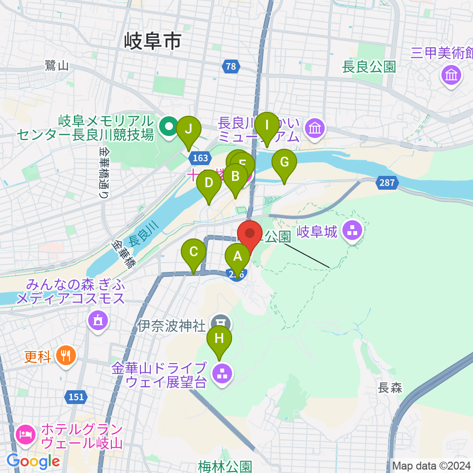 名和昆虫博物館周辺のホテル一覧地図