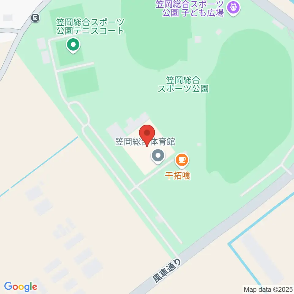 笠岡総合体育館周辺のホテル一覧地図
