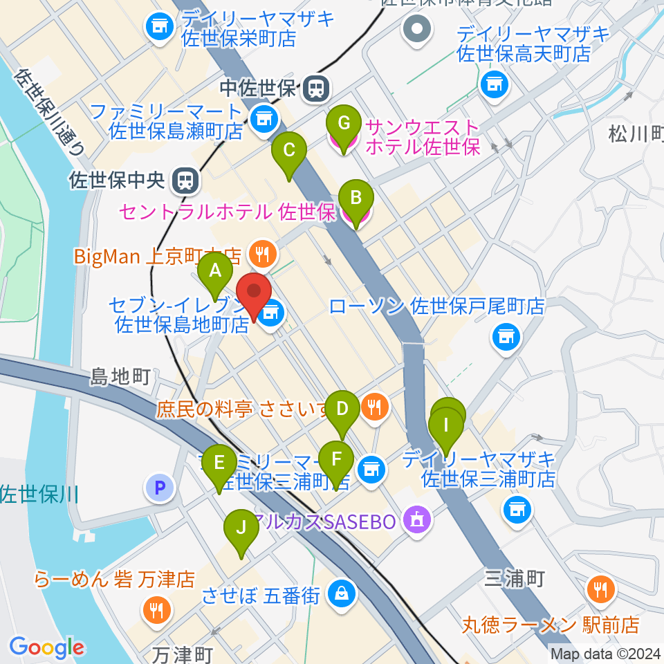 シネマボックス太陽周辺のホテル一覧地図