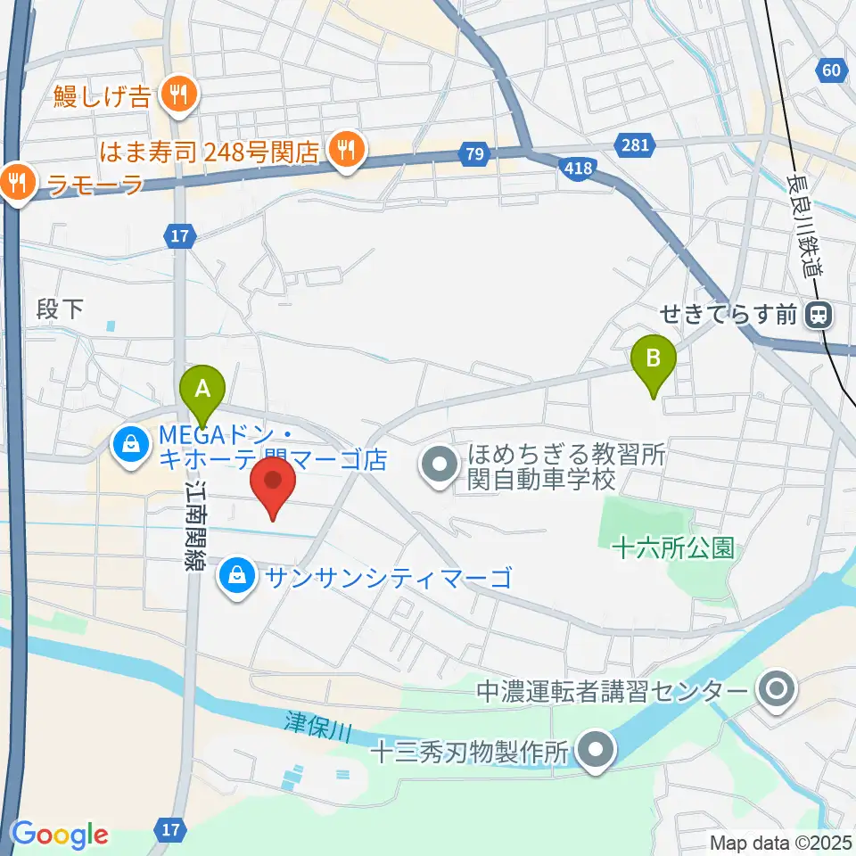 シネックスマーゴ周辺のホテル一覧地図