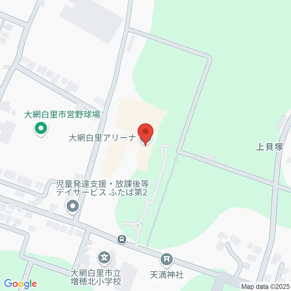 大網白里アリーナ周辺のホテル一覧地図