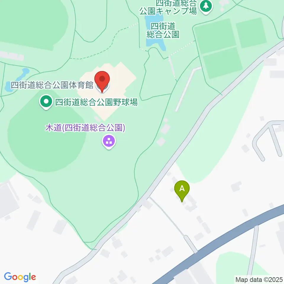 四街道総合公園体育館周辺のホテル一覧地図