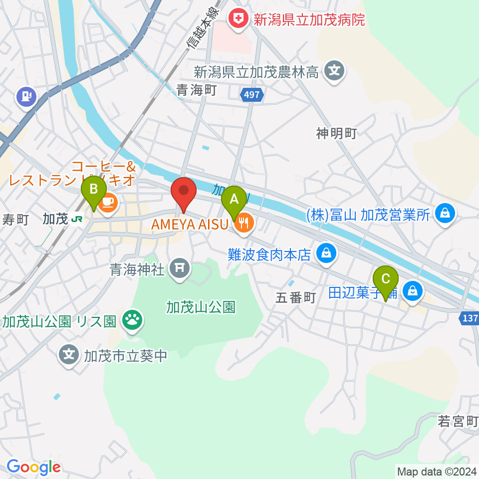 スタジオアッシュ周辺のホテル一覧地図