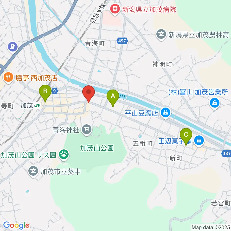 スタジオアッシュ周辺のホテル一覧地図