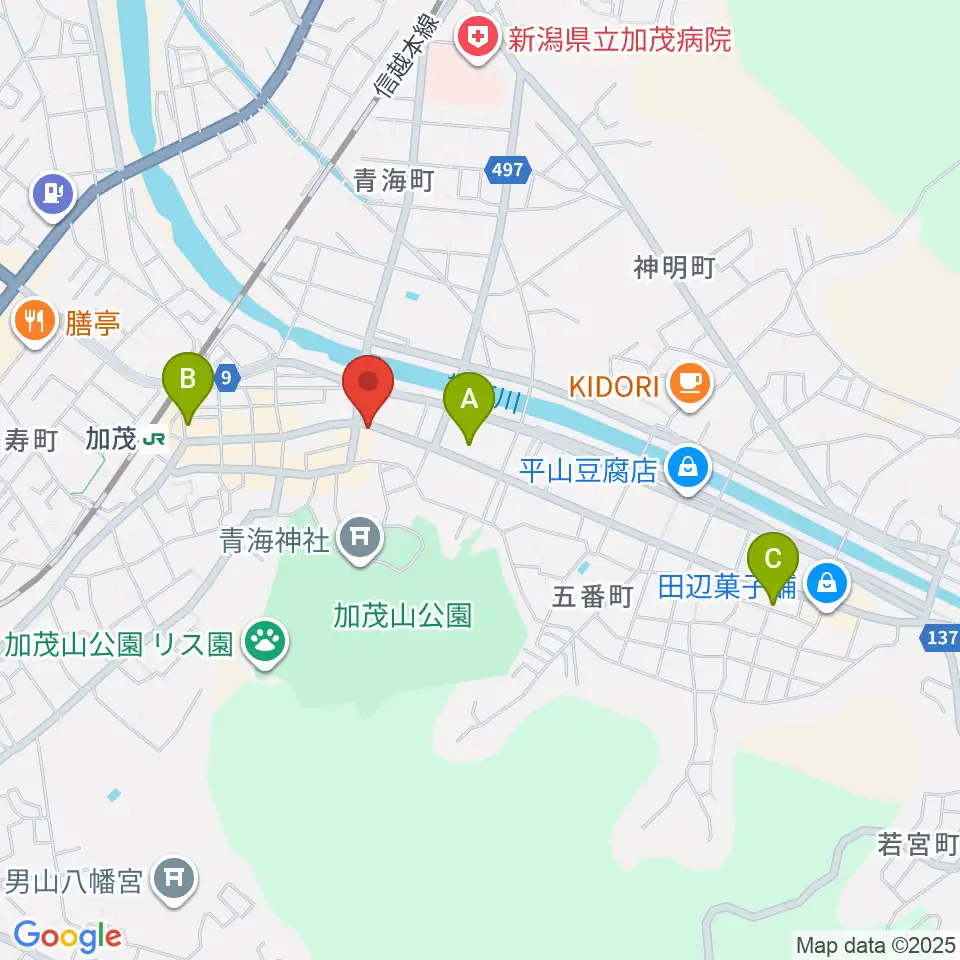 スタジオアッシュ周辺のホテル一覧地図