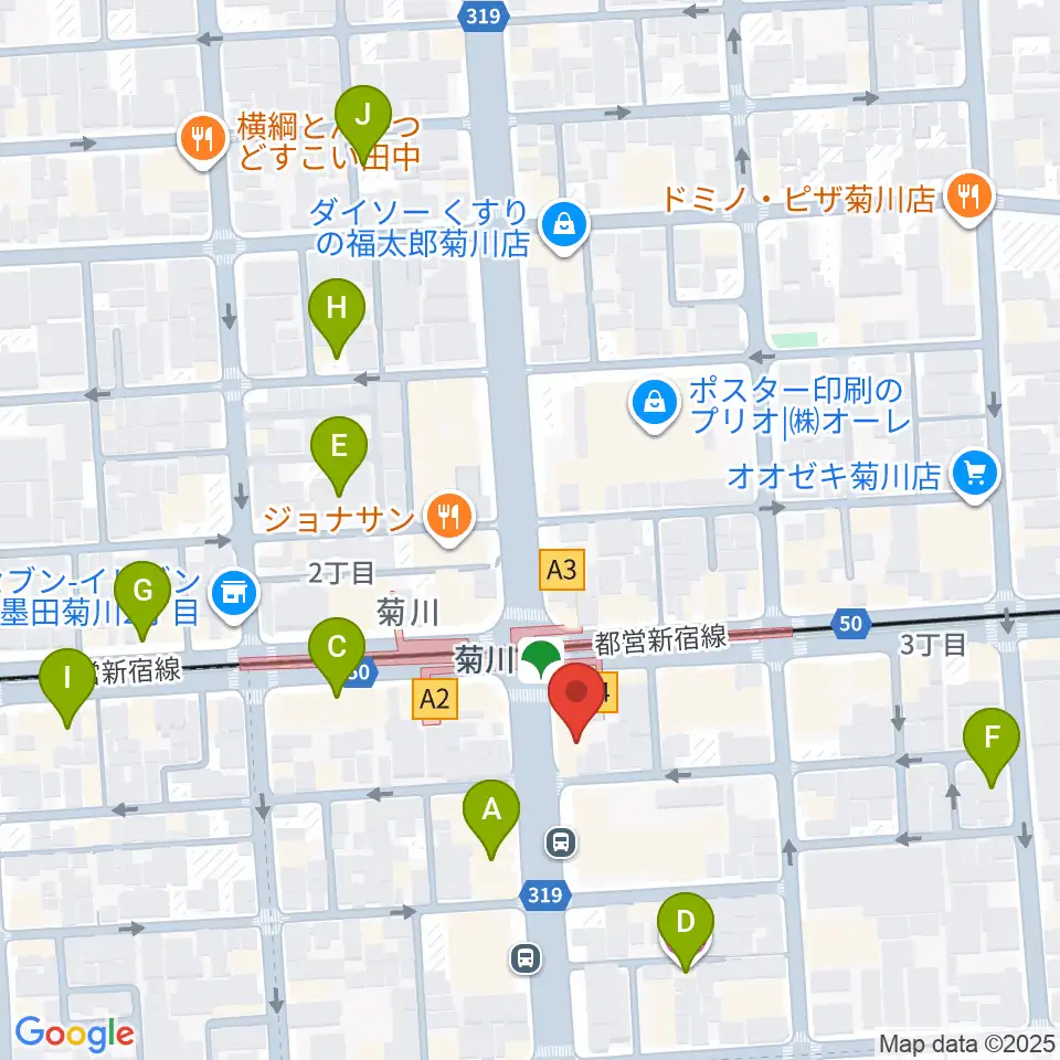 映画館ストレンジャー周辺のホテル一覧地図