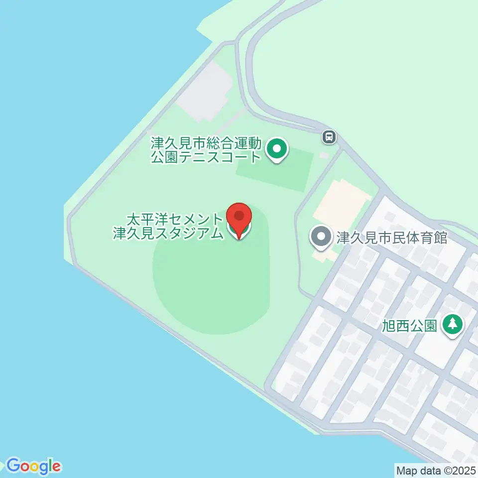 太平洋セメント津久見スタジアム周辺のホテル一覧地図