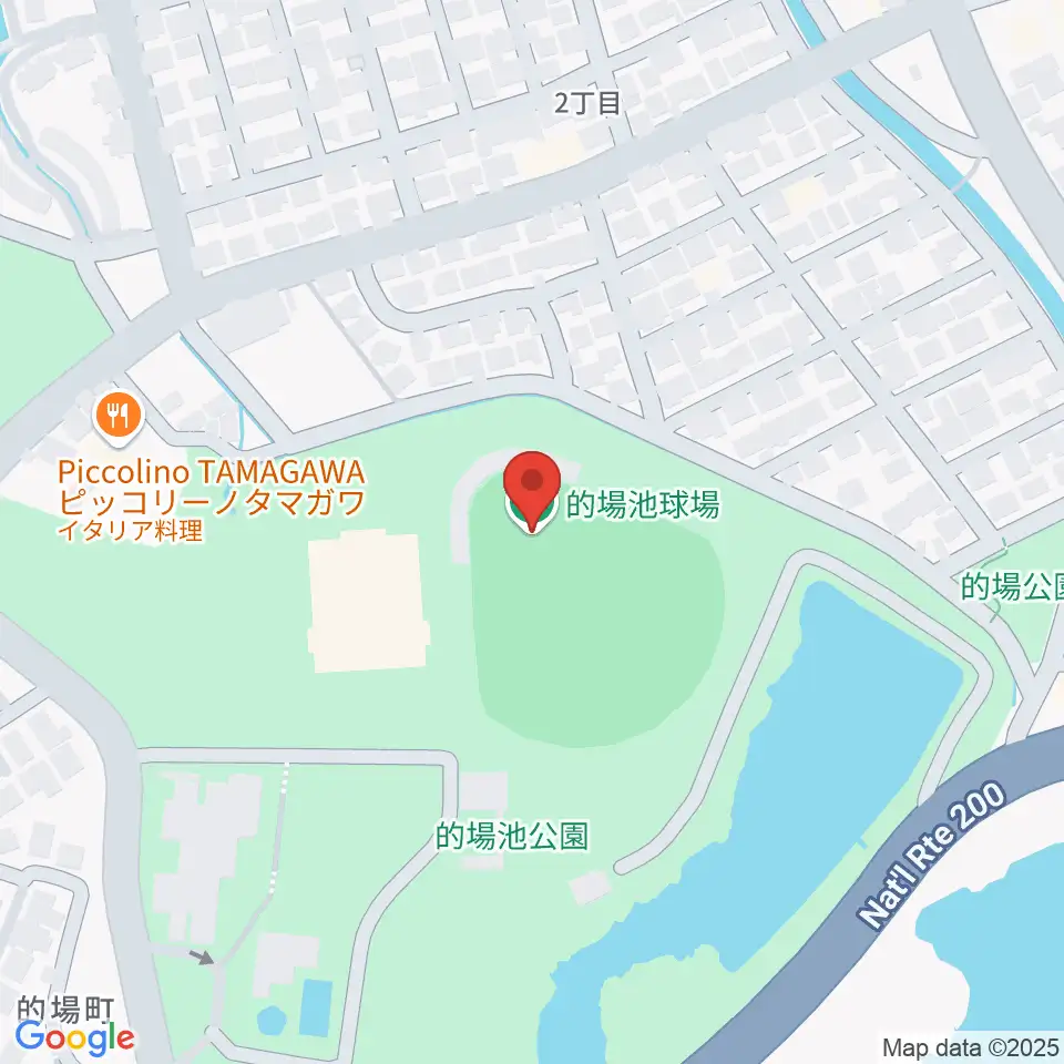 福岡トヨタ的場池スタジアム周辺のホテル一覧地図
