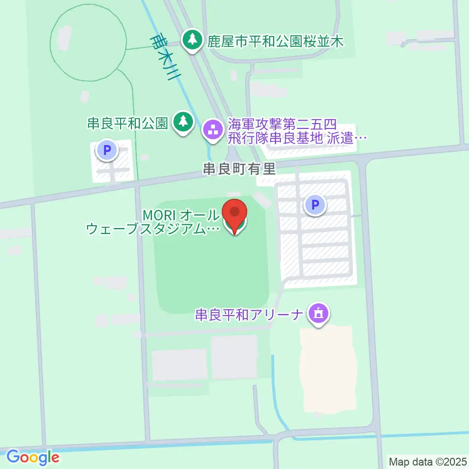 MORI オールウェーブ スタジアム周辺のホテル一覧地図