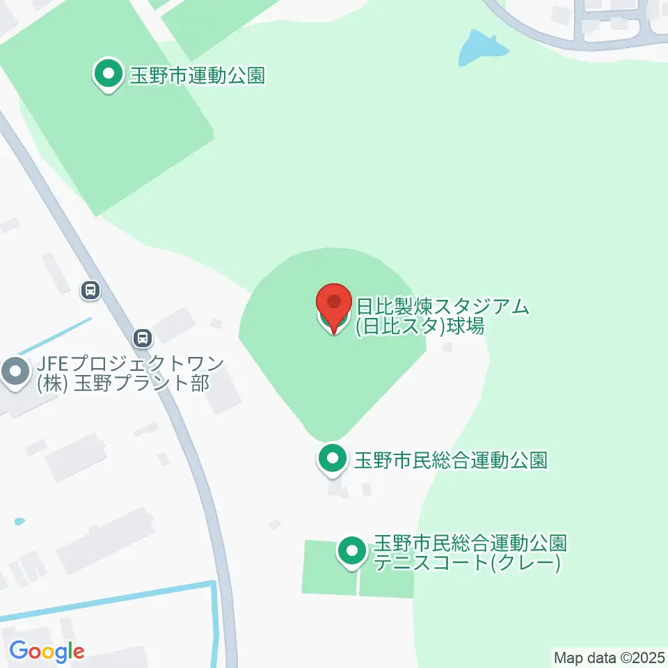 日比製煉スタジアム周辺のホテル一覧地図