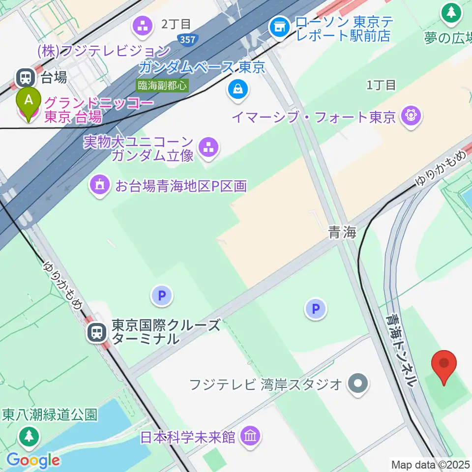 青海中央ふ頭公園 少年野球場周辺のホテル一覧地図