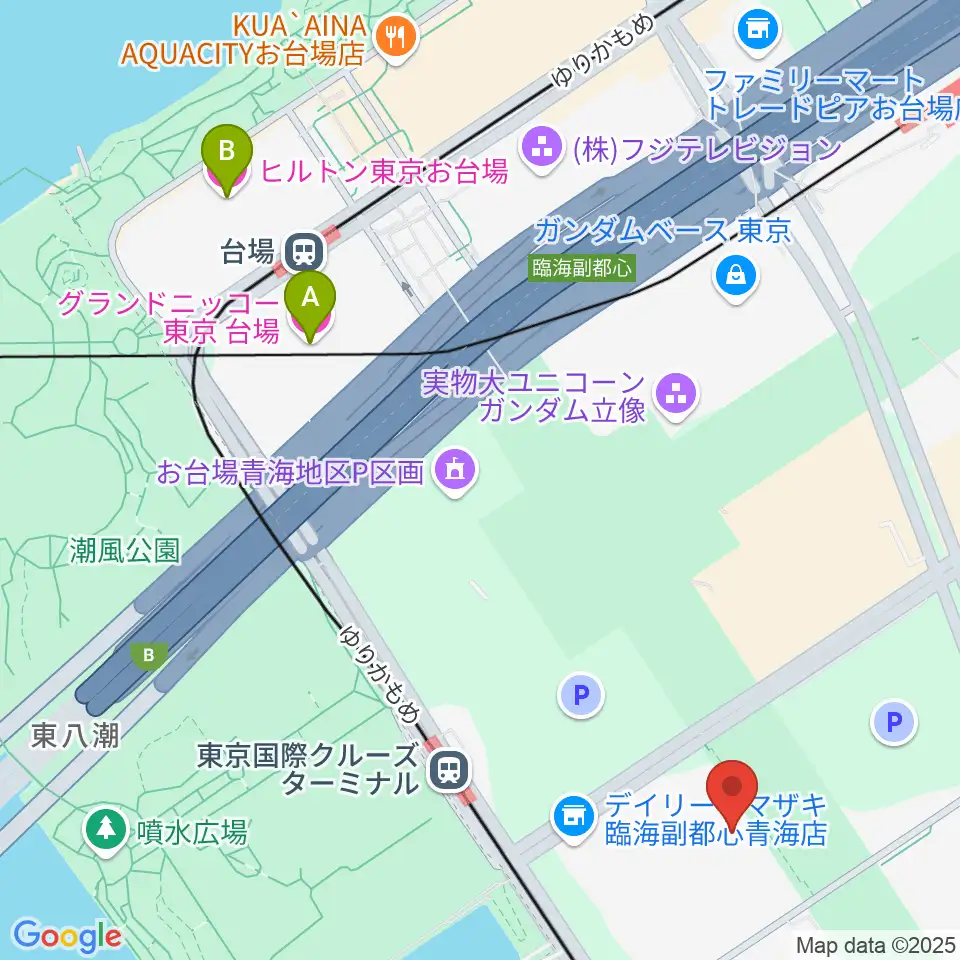 東京国際交流館プラザ平成周辺のホテル一覧地図